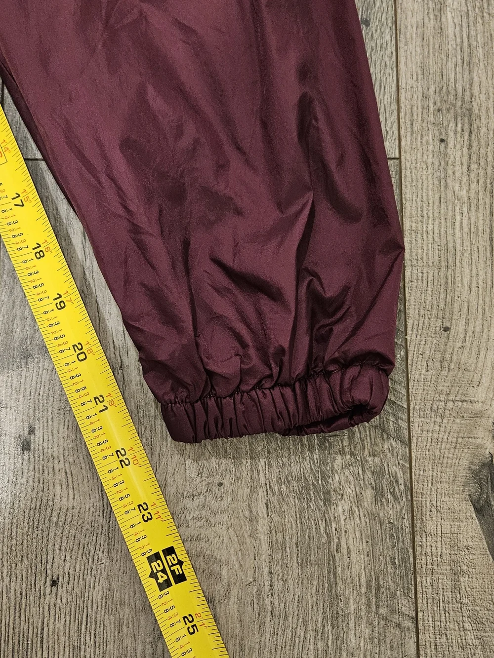 HUF Triple Triangle Men's Maroon Windbreaker Coach Jacket Sz. L
